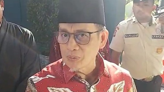 Wamenag Mengaku Tak Tahu Kantor Ditjen PHU Kemenag Digeledah KPK. (Foto Felldy/IMG)