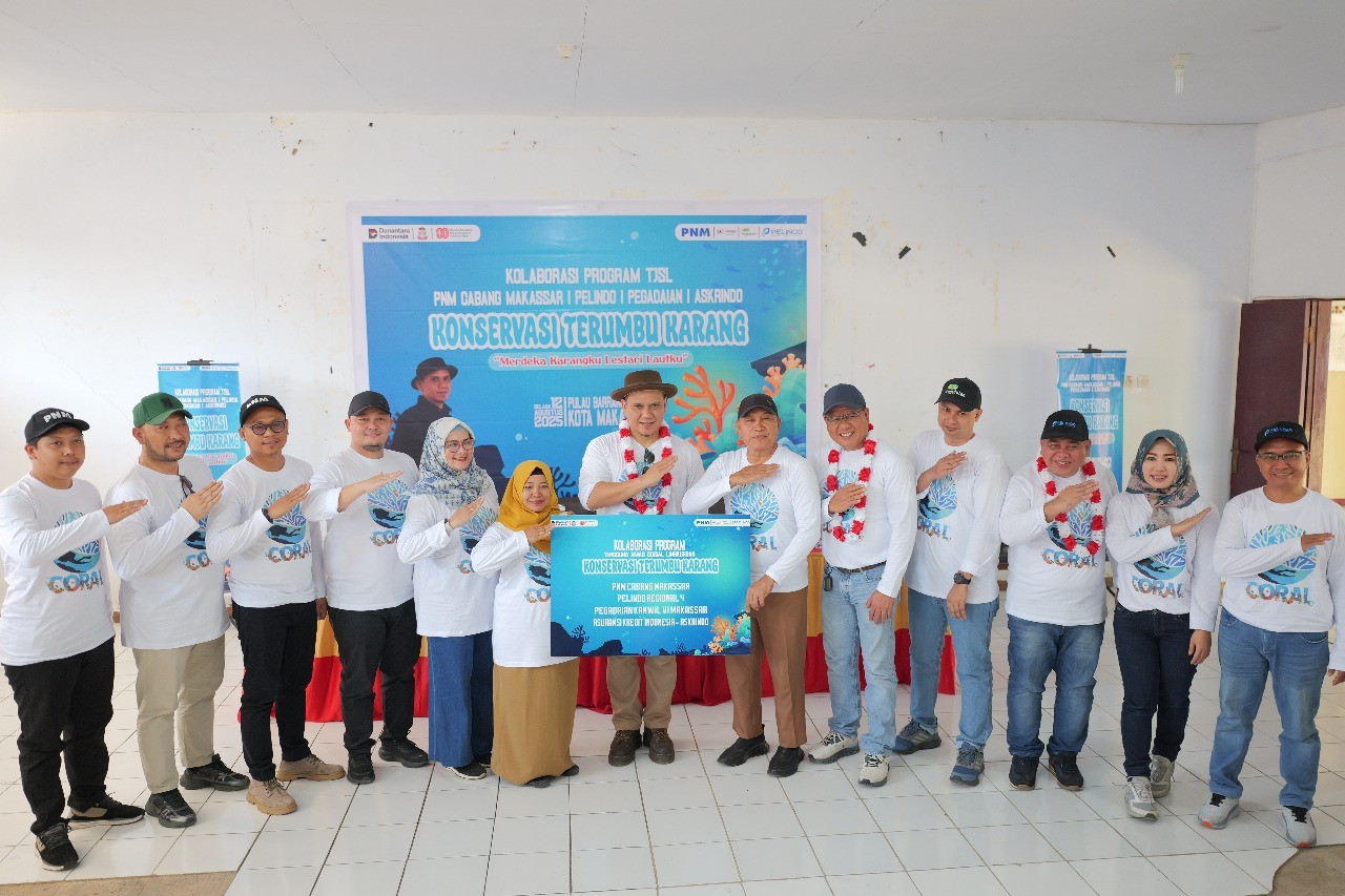 Pulihkan Terumbu Karang hingga Perkuat Kehidupan Pesisir, Langkah PNM untuk Keberlanjutan. (Foto: Dok. PNM)