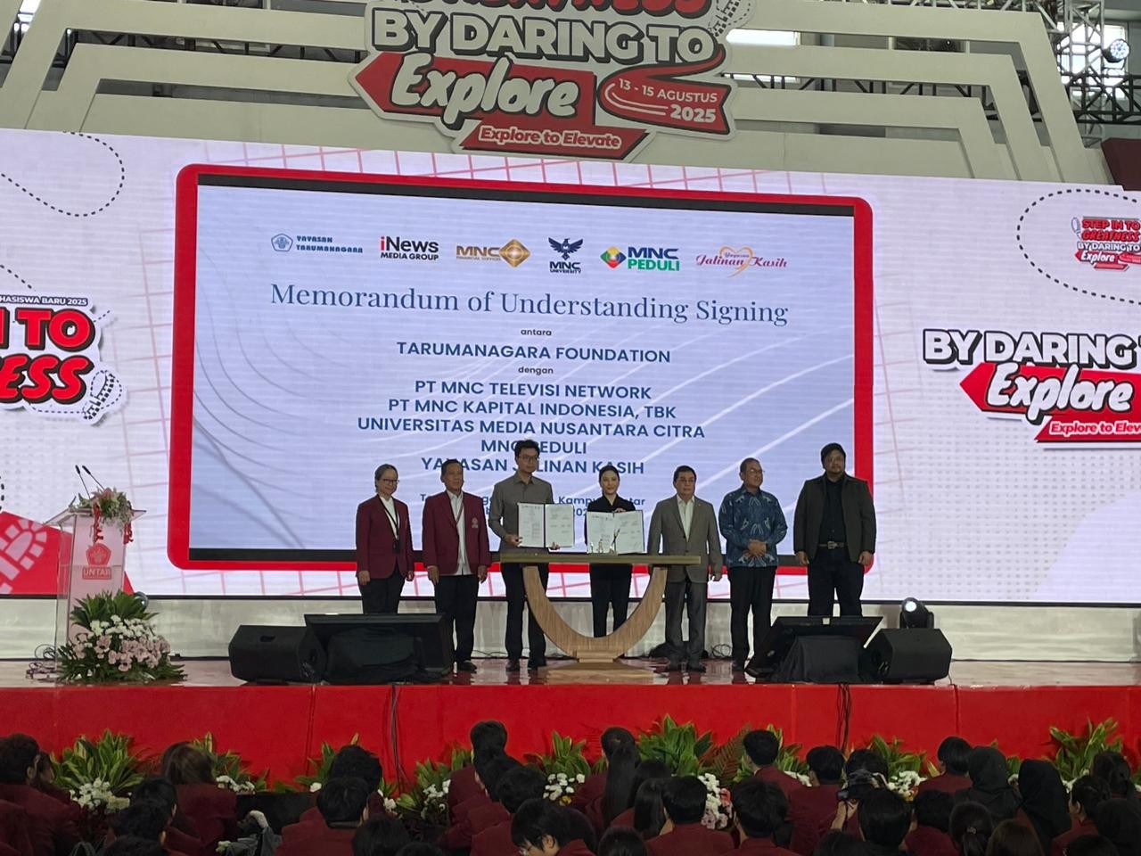 MNC Group dan Untar Jajaki Kemitraan Strategis untuk Pengembangan Kompetensi Mahasiswa. (Foto Tangguh/IMG)