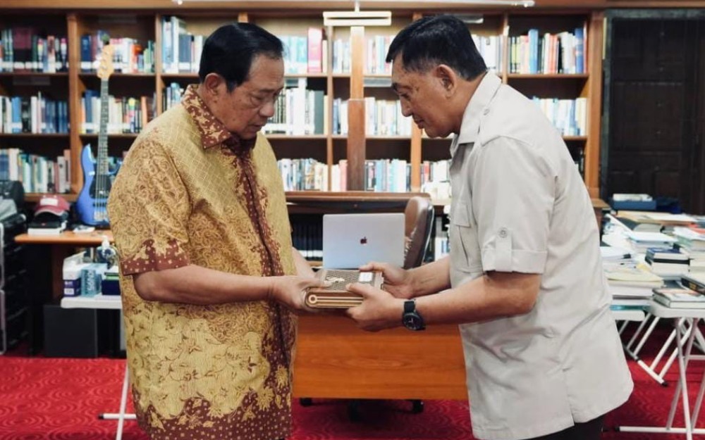 Menhan Sjafrie Temui SBY, Dapat Tugas Khusus dari Presiden Prabowo (Instagram)