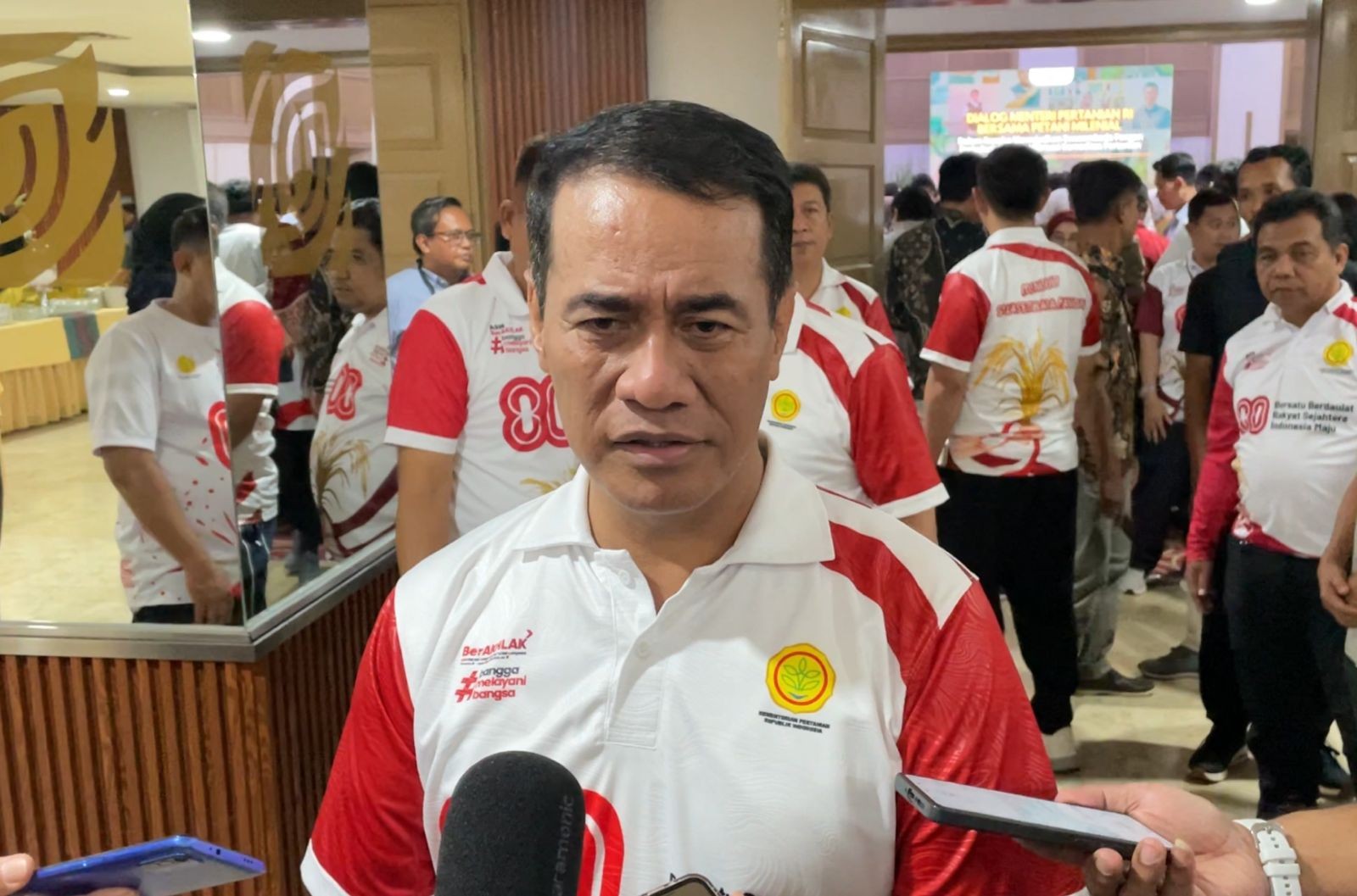 Mentan Klaim Petani Milenial Capai 300 Ribu Orang, Omzet hingga Rp10 Miliar per Tahun. (Foto Tangguh/IMG)