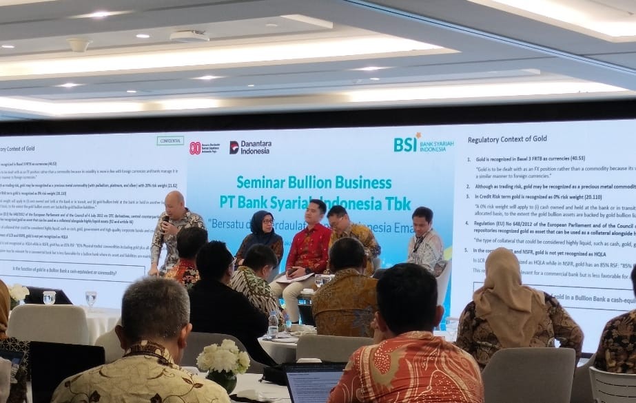Dorong Industri Bullion, Pemerintah Siap Bentuk Indonesia Bullion Market Association (IBMA). (Foto: doc.BSI)