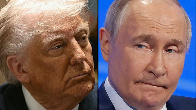 Trump Ancam Lancarkan Perang Ekonomi Jika Rusia-Ukraina Tak Damai. (Foto: Daily Mail)