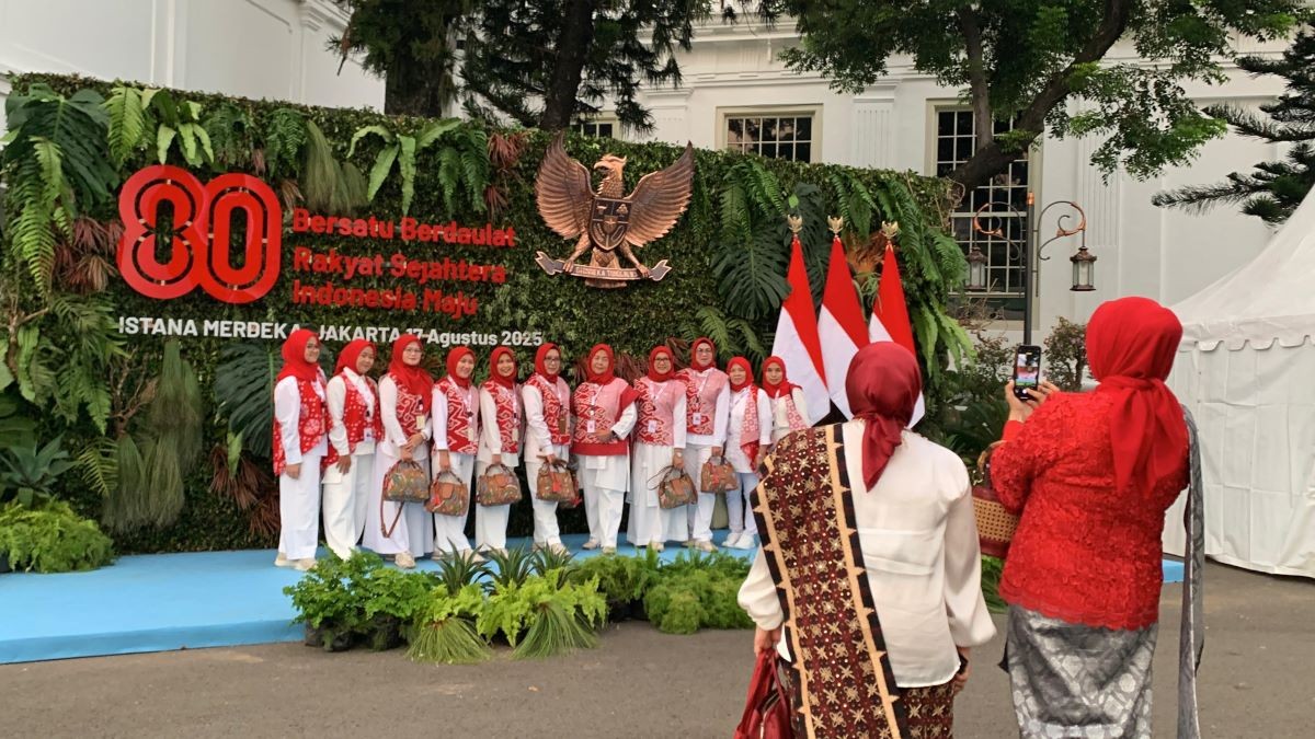 Suasana Meriah HUT ke-80 RI di Istana: Gelar Pesta Rakyat hingga Pameran Mobil Presiden. (Foto: Binti/Inews Media Group)