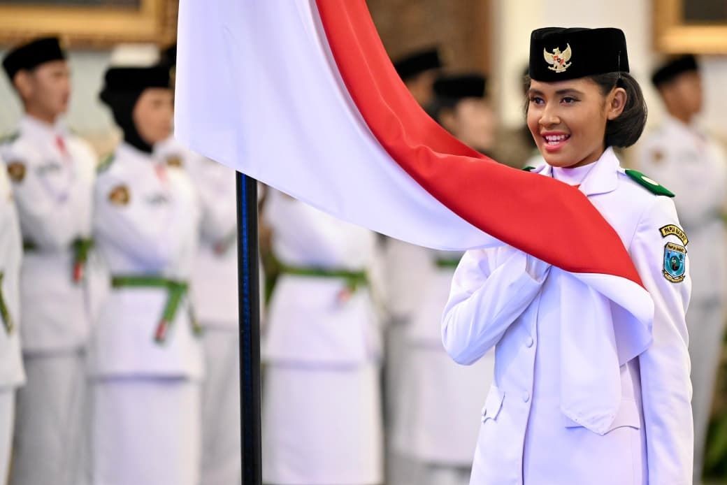 76 Anggota Paskibraka Siap Kibarkan Merah Putih di Istana, Berikut Profil Lengkapnya. (Foto: Dok. Biro Pers Sekpres)