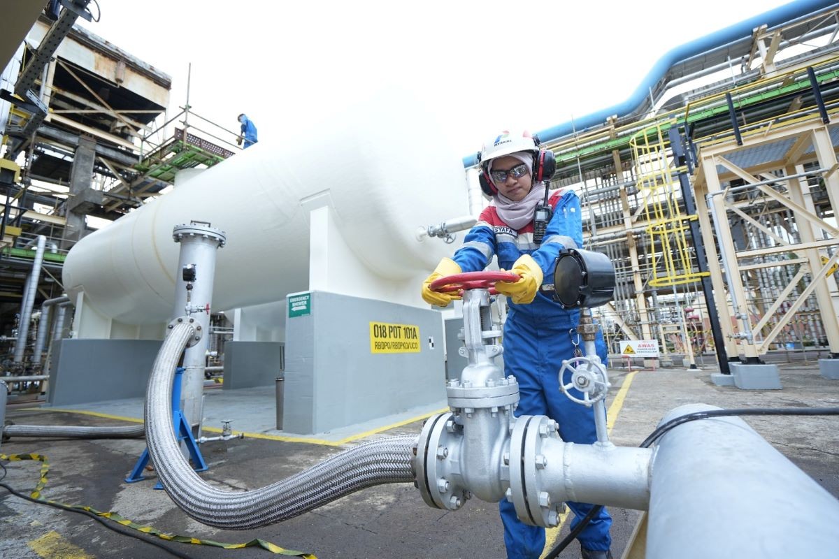Kado HUT ke-80 RI, Pertamina Produksi Bahan Bakar Pesawat dari Minyak Jelantah. (Foto: Inews Media Group)