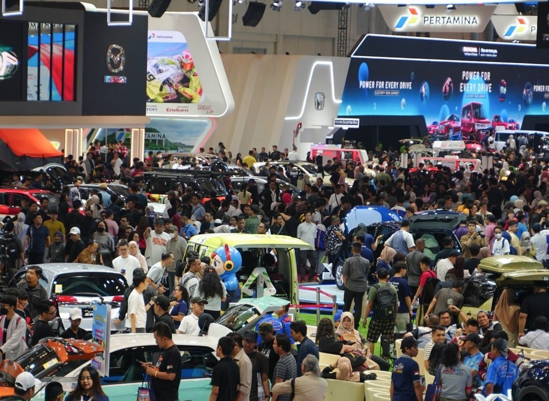 Penjualan Kendaraan di GIIAS 2025 Naik Jadi 38.000 Unit Meski Nilai Transaksi Turun. (Foto: Inews Media Group)
