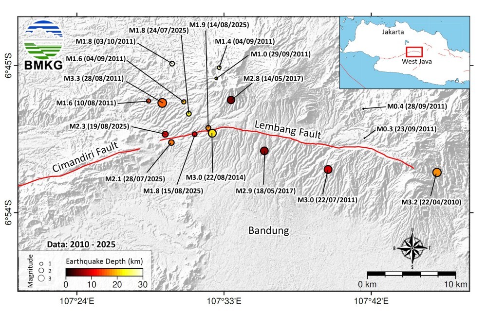 Mengenal Sesar Pemicu Gempa Bekasi yang Kompleks, Lewati Jakarta, Depok hingga Bogor (BMKG)