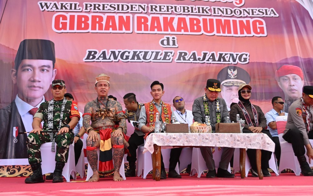 Pastikan Pembangunan IKN Lanjut, Gibran: Bukan Sekadar Bangun Istana, Tapi Pemerataan (Foto:  Setwapres)