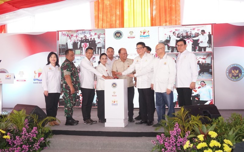Ketua Kamar Dagang dan Industri (Kadin) Indonesia ikut terlibat dalam mendukung program Makan Bergizi Gratis (MBG). (Foto: Dok. Kadin)