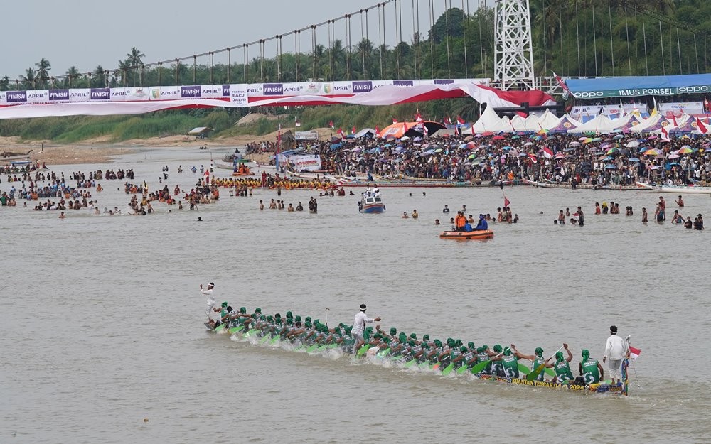 Air Sungai Kuantan kembali Jernih Berkat Operasi PETI, Pacu Jalur Lancar