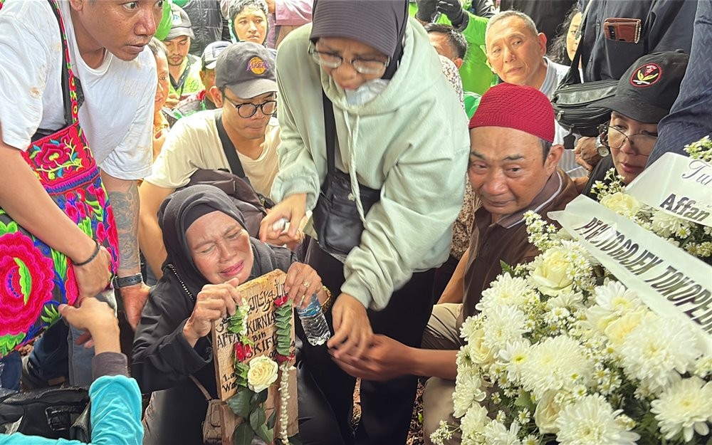 Fakta Affan Kurniawan, Driver Gojek yang Meninggal Dilindas Rantis Brimob (M Fadli/iNews Media Group)