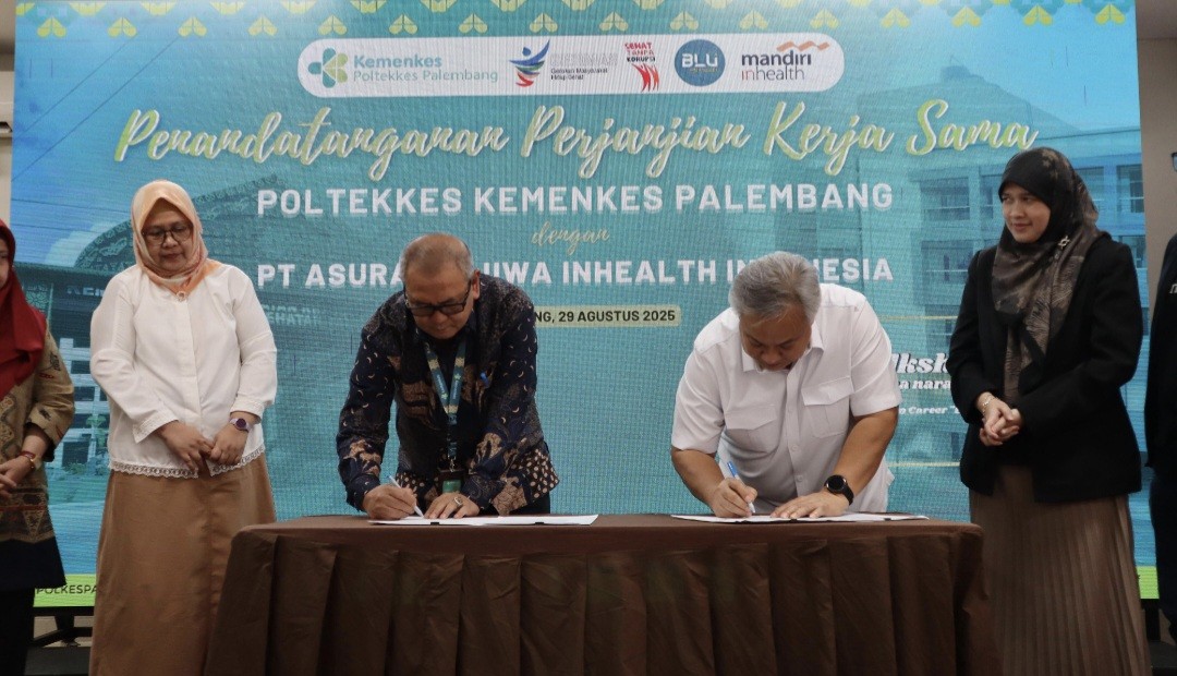 Mandiri Inhealth Gandeng Poltekkes Kemenkes Palembang, Dukung Mahasiswa Siap Berkarir (FOTO:Dok Mandiri Inhealth)