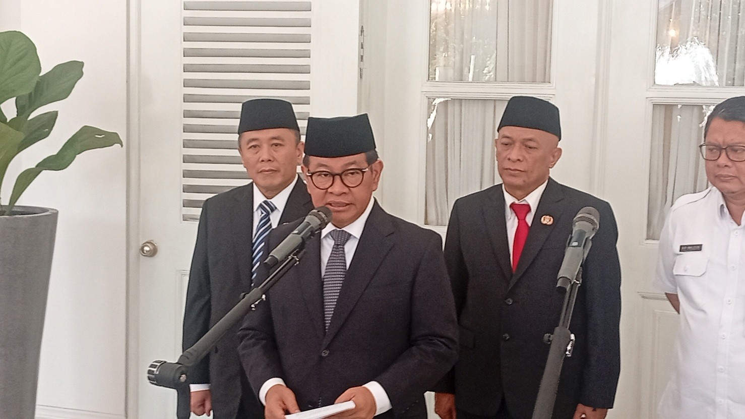 Pramono Ungkap Stok Pangan Jakarta Aman hingga Oktober 2025, Warga Diminta Tak Panic Buying. (Foto Refi Sandi/IMG)