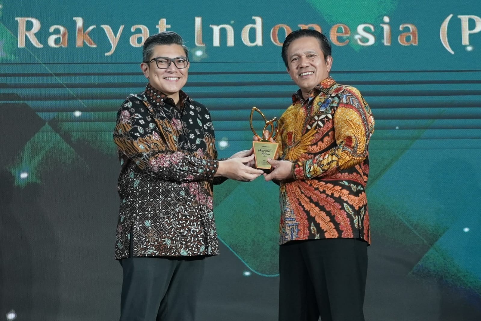 BRI (BBRI) Sabet Anugerah Ekonomi Hijau atas Pemberdayaan UMKM (FOTO:Dok BBRI)