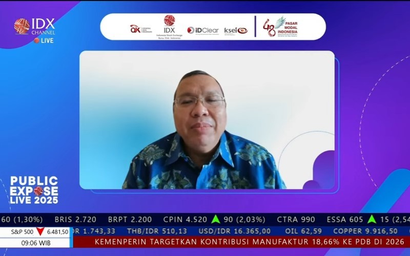 BEI bersama KPEI dan KSEI resmi membuka rangkaian Public Expose Live 2025 yang akan digelar pada 8-12 September. (Foto: IDX Channel)