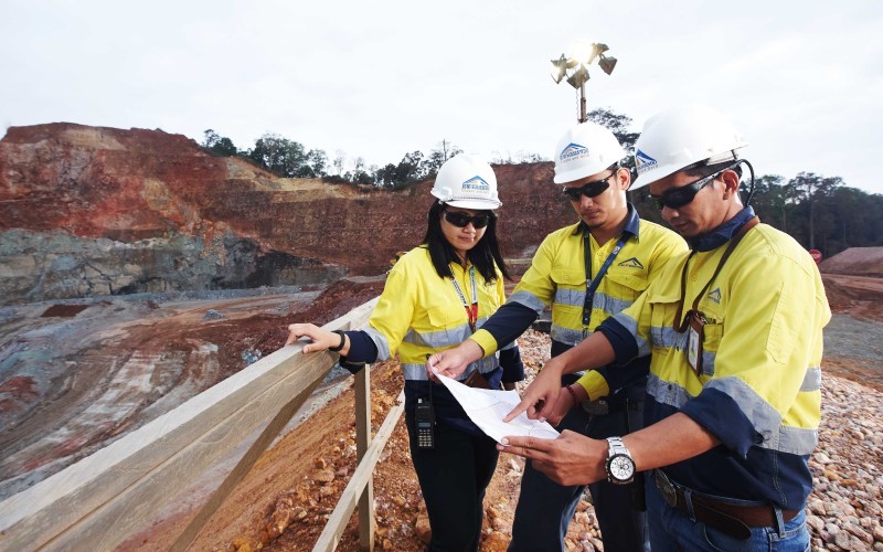 PT Merdeka Gold Resources Tbk (EMAS) resmi mengumumkan penawaran saham perdana (Initial Public Offering/IPO). (Foto: Dok. Merdeka Copper Gold)