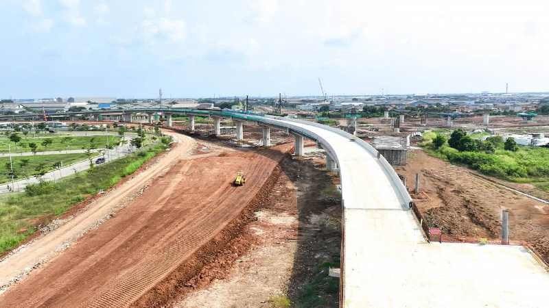 Tol Kataraja Beroperasi Penuh 2026, Hubungkan Bandara Soetta dengan PIK 2 (Foto: iNews Media Group)
