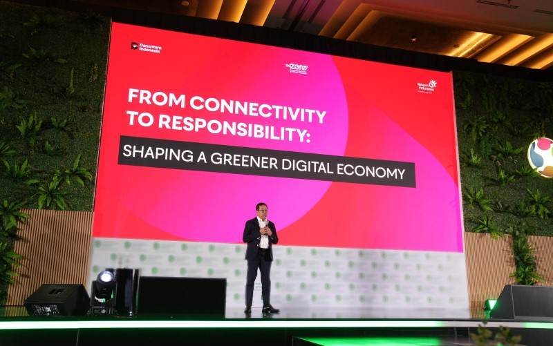 TLKM tidak hanya menyediakan konektivitas digital, tetapi juga memperkuat fondasi ekosistem digital di Indonesia. (Foto: Dok. Telkom)