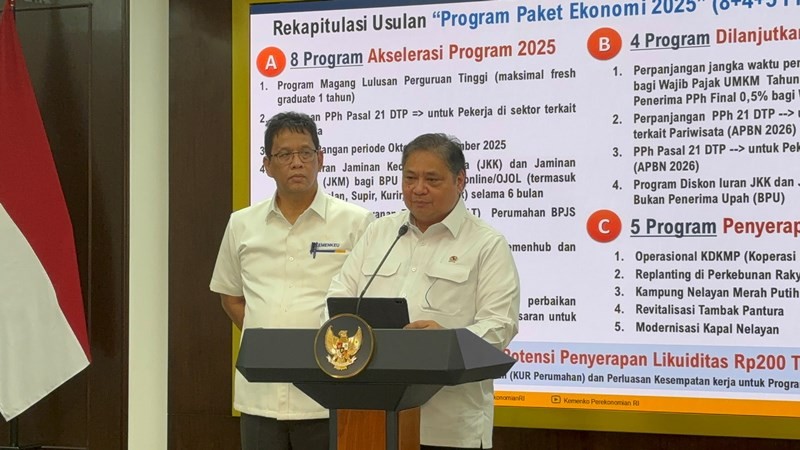 Pemerintah Luncurkan Paket Akselerasi Ekonomi 2025, Berikut Daftarnya (Foto: iNews Media Group)