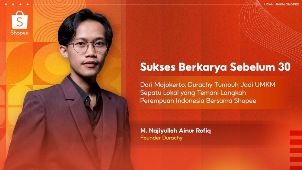 Durachy, UMKM Sepatu Lokal yang Temani Langkah Perempuan Indonesia Bersama Shopee. Foto: Shopee.