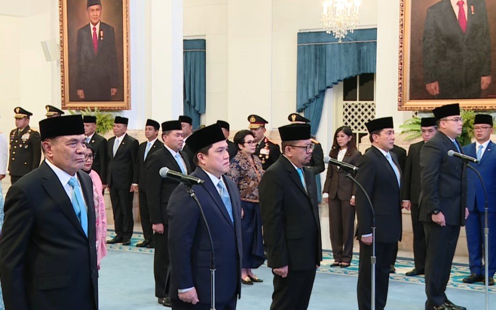 Ini Deretan Menteri, Wamen, dan Kepala Lembaga Negara yang Baru Dilantik Presiden Prabowo (Biro Setpres)