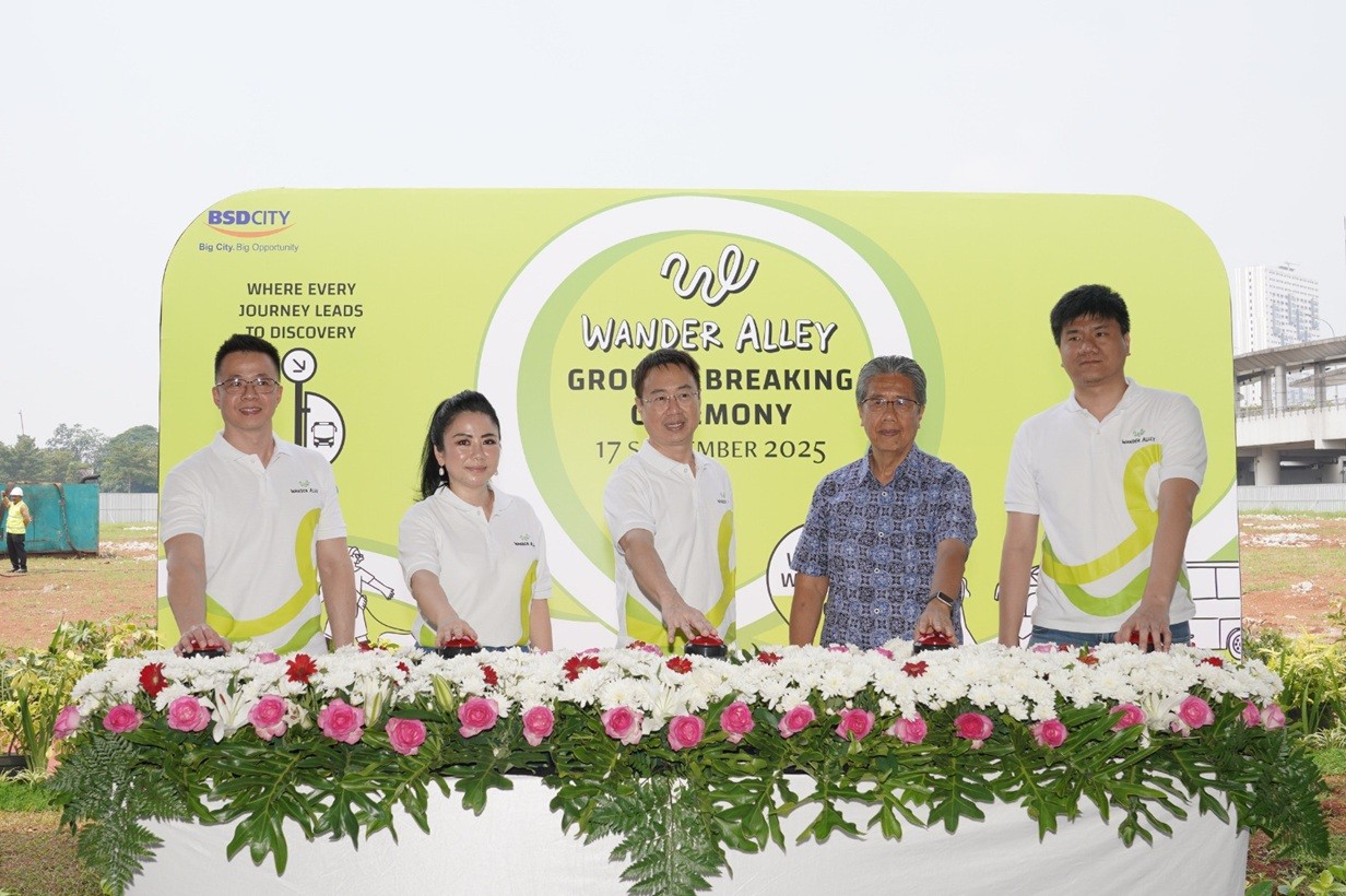 Wander Alley, Alfresco Retail dan Urban Hangout Place Terbaru di BSD City. (Foto Istimewa)