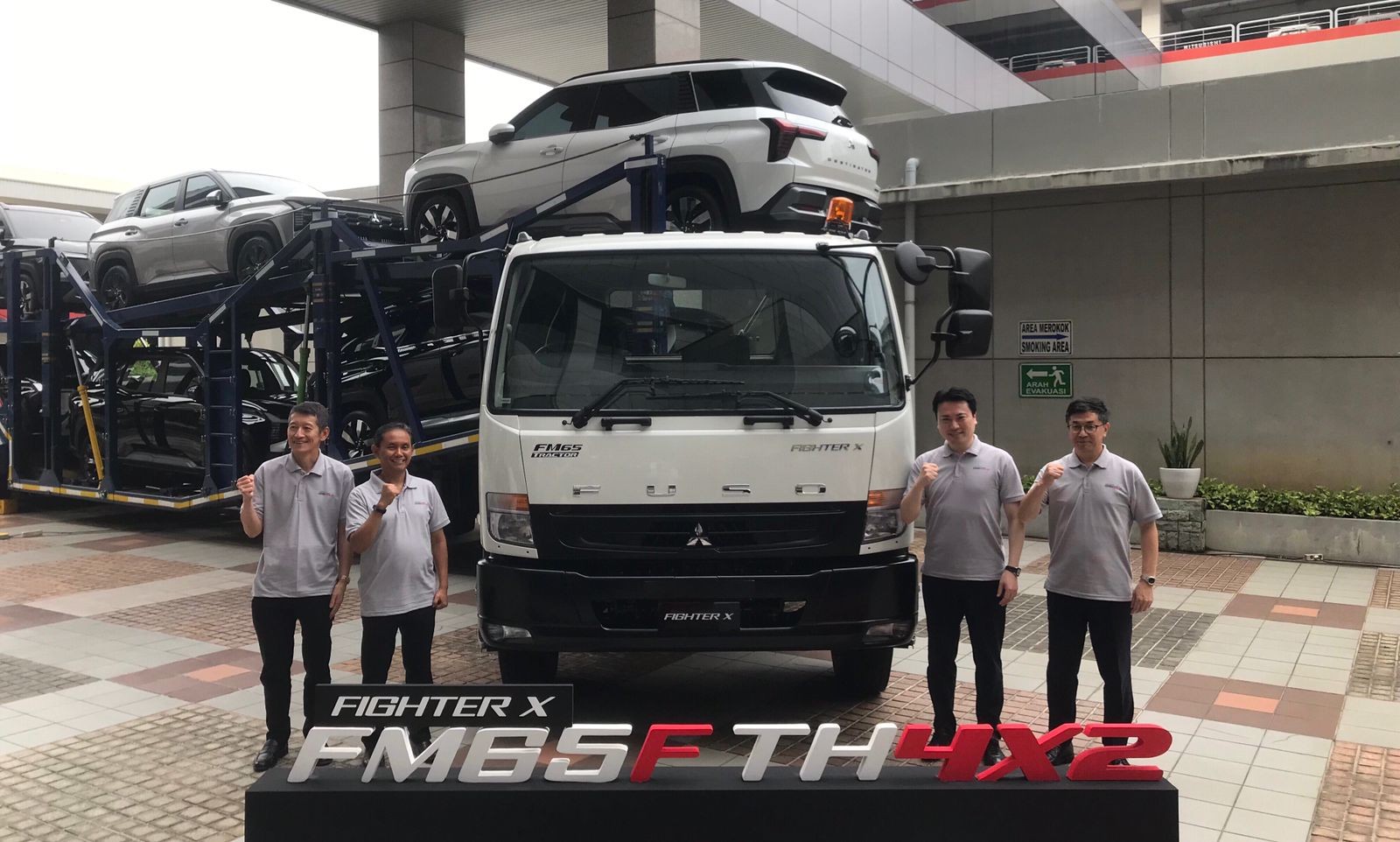 Mitsubishi Fuso Rilis Fighter X Tractor Head 4x2, Harga Rp900 Jutaan. (Foto: Inews Media Group)