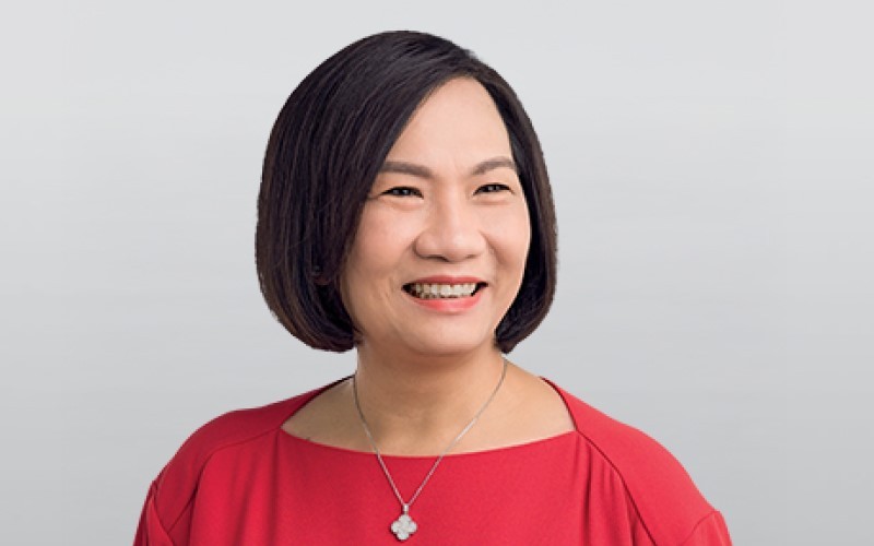 Komisaris PT Bank OCBC NISP Tbk (NISP), Helen Wong mengajukan pengunduran diri dari jabatannya dalam Dewan Komisaris. (Foto: Dok. OCBC)