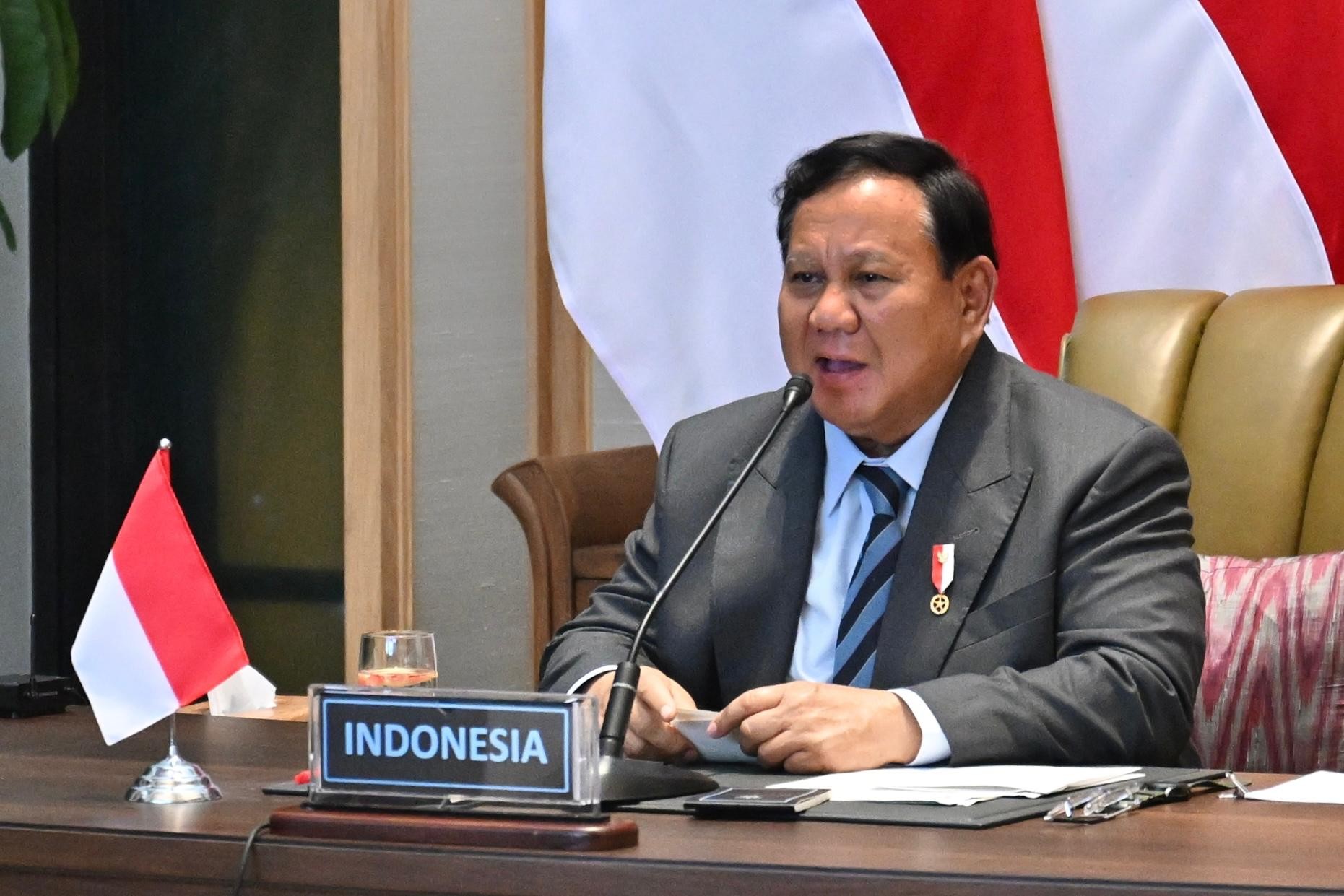 Bertemu Ray Dalio, Prabowo Bahas Hasil Kunjungannya ke PBB hingga Program Pemerintah. Foto: Biro Setpres.