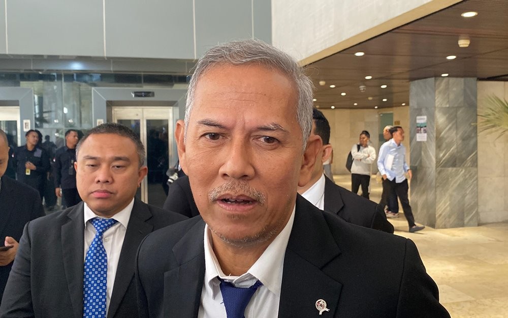 Anggito Tunggu Keppres Usai Disahkan DPR Jadi Ketua DK LPS (Anggie Ariesta/iNews Media Group)