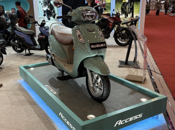 Suzuki Access 125 Mejeng di IMOS 2025, Harganya Rp25 Jutaan (FOTO:Dok Fadli)