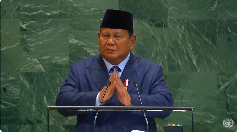 Prabowo Siap Kerahkan 20 Ribu Pasukan Perdamaian ke Gaza hingga Sudan. (Foto Tangkapan Layar)