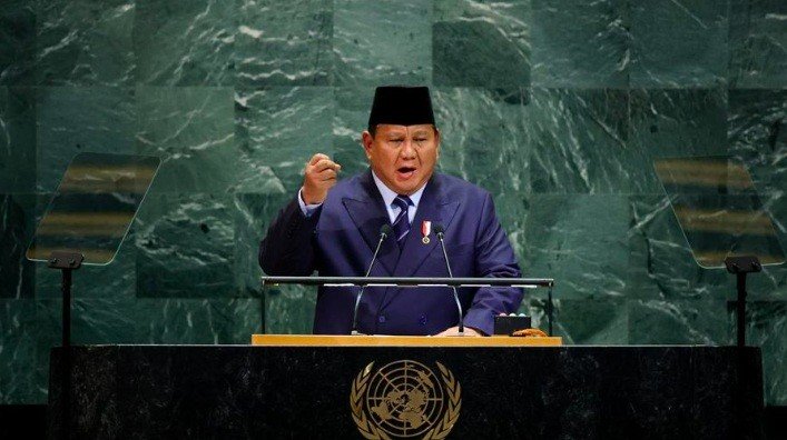 Prabowo di Sidang PBB Desak Dunia Jangan Diam Saksikan Penderitaan Masyarakat Gaza. (Foto Istimewa)