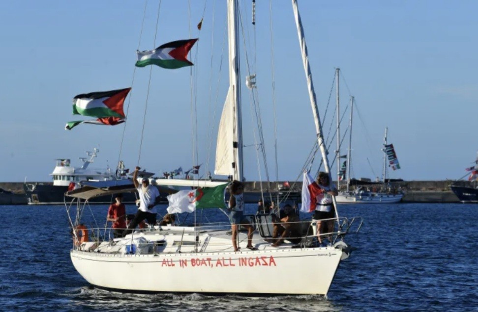 Italia dan Spanyol Kirim Kapal Angkatan Laut untuk Lindungi Gaza Pascaserangan Pesawat Nirawak (FOTO:Dok Laman Al Jazeera)