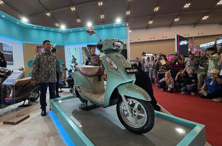 Harga Skutik Italia di IMOS 2025 Nyaris Setara LCGC (Foto: iNews Media Group)