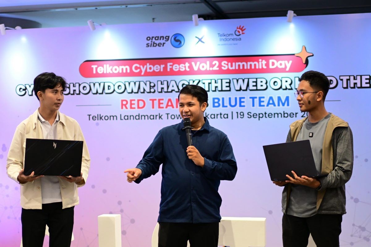 Gelar Telkom Cyberfest Vol. 2, Telkom Kenalkan Dunia Siber ke Talenta Muda. (Foto: Inews Media Group)