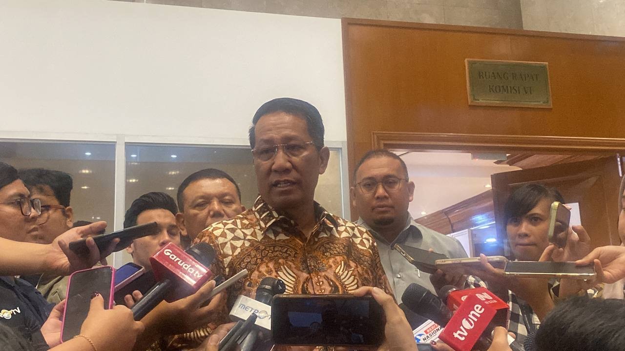 Presiden Bakal Tunjuk Kepala BP BUMN, Menhum: Sementara Boleh Dirangkap. (Foto: Achmad Al Fiqri/Inews Media Group)