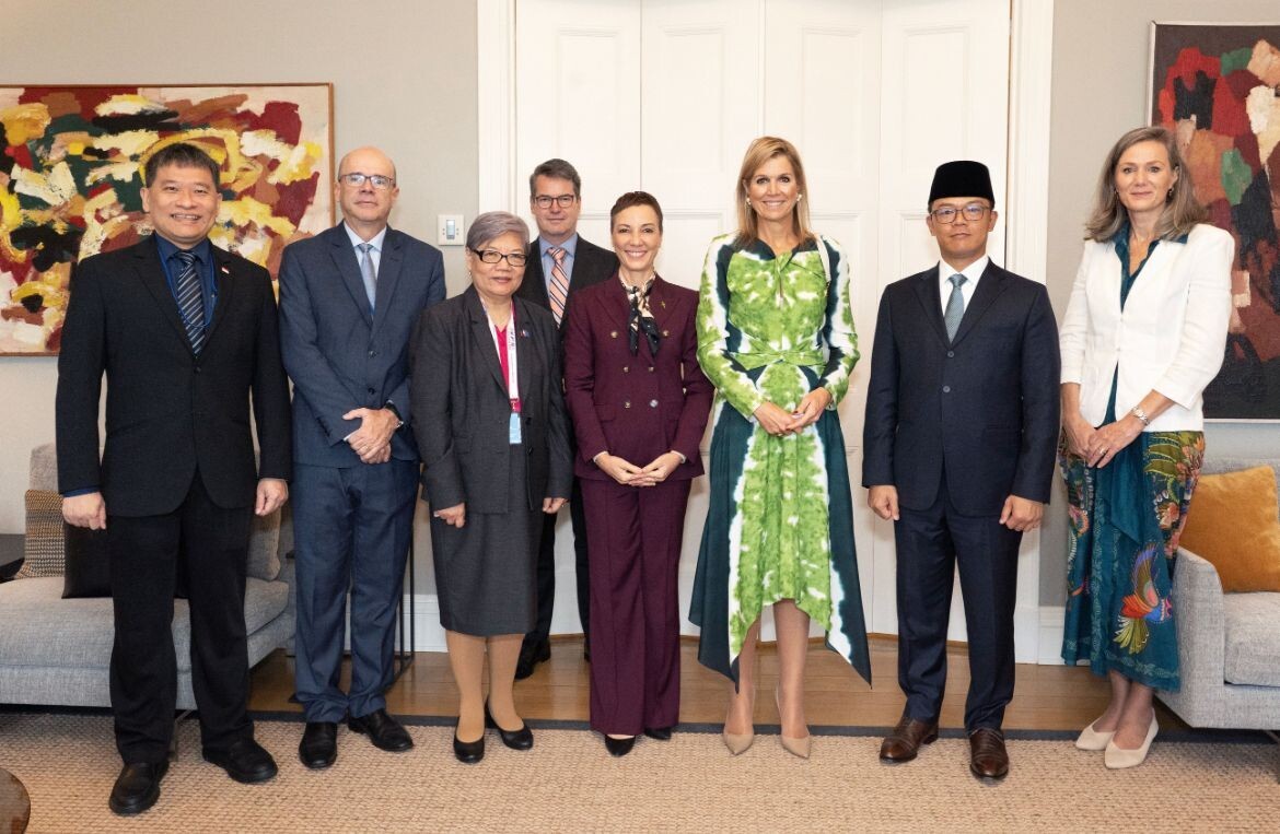 Menlu Sugiono Temui Ratu Belanda, Bahas Kesehatan Finansial Global. (Foto: Kemlu)