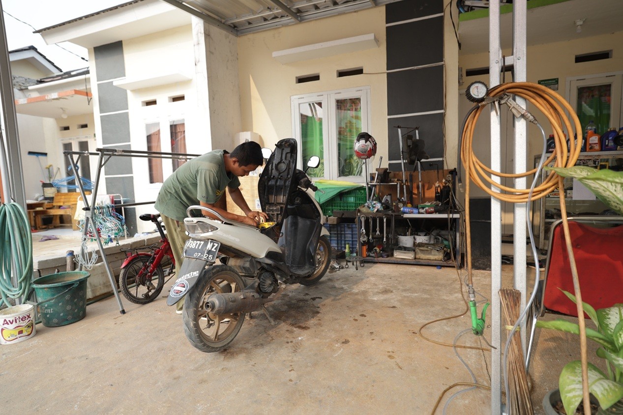 Kisah Montir Bengkel Bisa Beli Rumah Subsidi usai 15 Tahun Ngontrak. (Foto Istimewa)