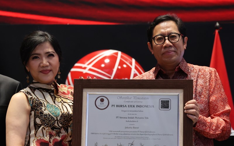 Bursa Efek Indonesia (BEI) bakal menghapus Waran Seri I Verona Indah Pictures Tbk (VERN-W) mulai pekan depan. (Foto: Dok. BEI)