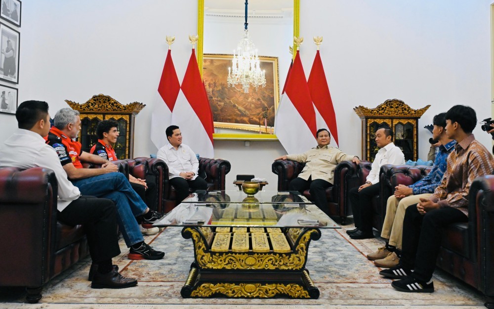 Menpora Ajak Dua Pembalap Muda Indonesia Bertemu Presiden Prabowo Bareng Marc Marquez