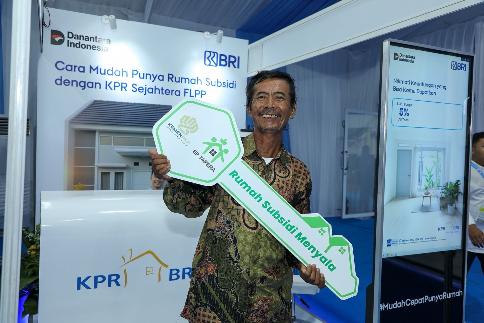 Dorong Program 3 Juta Rumah, BRI (BBRI) Akselerasi Penyaluran KPR FLPP (FOTO:Dok BRI)