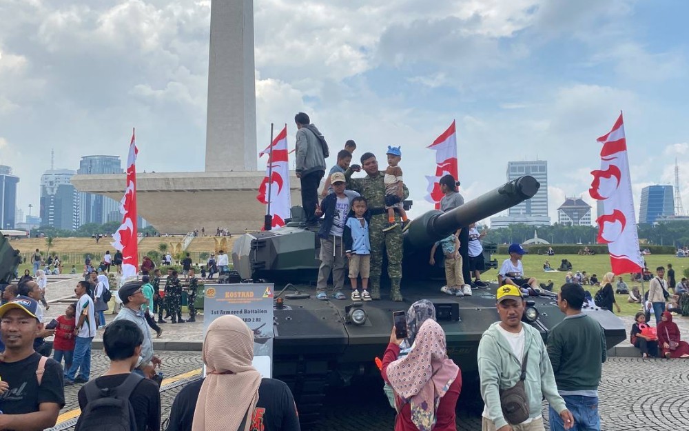 Besok Puncak HUT ke-80 TNI di Monas, Ada Parade Akbar, Pesta Rakyat hingga Door Prize (iNews Media Group)
