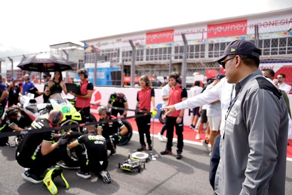 Pertamina Grand Prix of Indonesia 2025 Jadi Ajang Unjuk Inovasi ke Pasar Global. Foto: iNews Media Group.