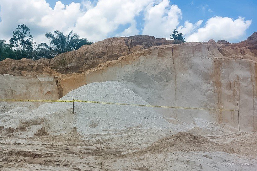 Badan Otorita Ungkap Tambang Batu Bara Ilegal hingga Pembalakan Hutan di Kawasan IKN. Foto: Badan Otorita IKN.