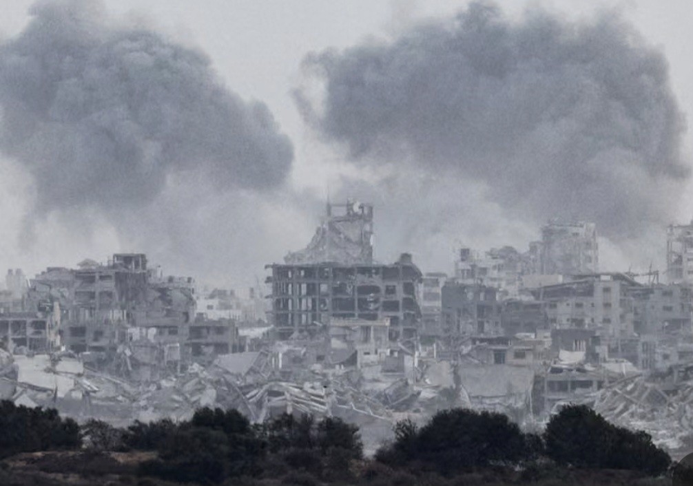 Israel Terus Membombardir Gaza saat Negosiator Trump Tiba di Kairo (FOTO:Dok Laman The Guardian)
