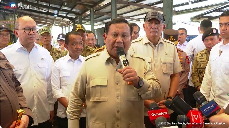 Rugikan Negara hingga Rp600 T, Prabowo: Kita Bertekad Membasmi Semua Tambang Ilegal. (Foto Tangkapan Layar YouTube Setpres)