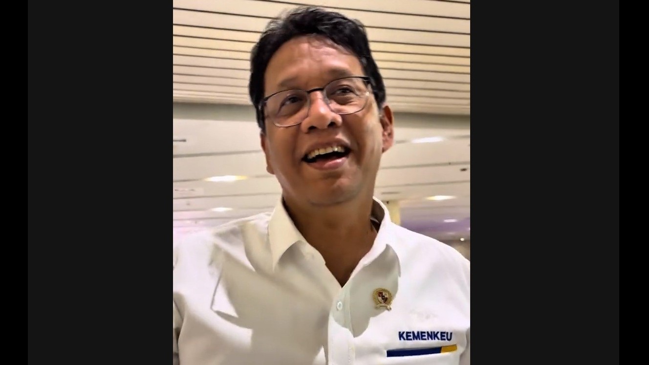 Purbaya Semringah saat Sidak Bank Mandiri, Ada Apa? (Foto TikTok @purbayayudhis)