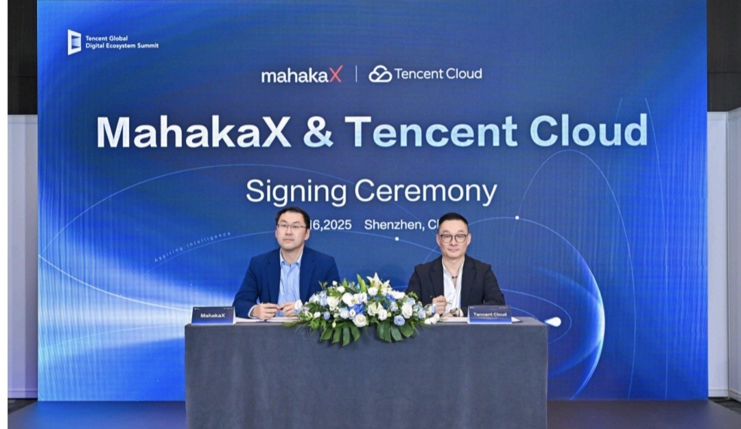 MahakaX (ABBA) dan Tencent Cloud Percepat Pengembangan Digital (FOTO:Dok MahakaX)